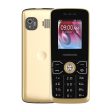 (Refurbished) Motorola a50G - Dual Sim Keypad Mobile with Expandable Memory Upto 32GB, Rear Camera, 1750 mAh Big Battery, 6 Indian Languages Input Support (Gold) Cheap