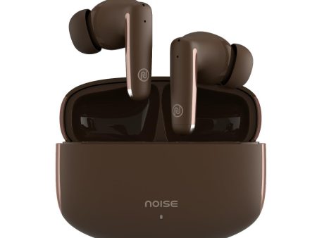 Noise Buds Venus Truly Wireless in-Ear Earbuds with ANC(Upto 30dB), 40H Playtime, Quad Mic with ENC, Instacharge(10 min=120 min), Low Latency(up to 45ms),10mm Driver (Stellar Brown) Discount