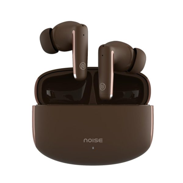 Noise Buds Venus Truly Wireless in-Ear Earbuds with ANC(Upto 30dB), 40H Playtime, Quad Mic with ENC, Instacharge(10 min=120 min), Low Latency(up to 45ms),10mm Driver (Stellar Brown) Discount