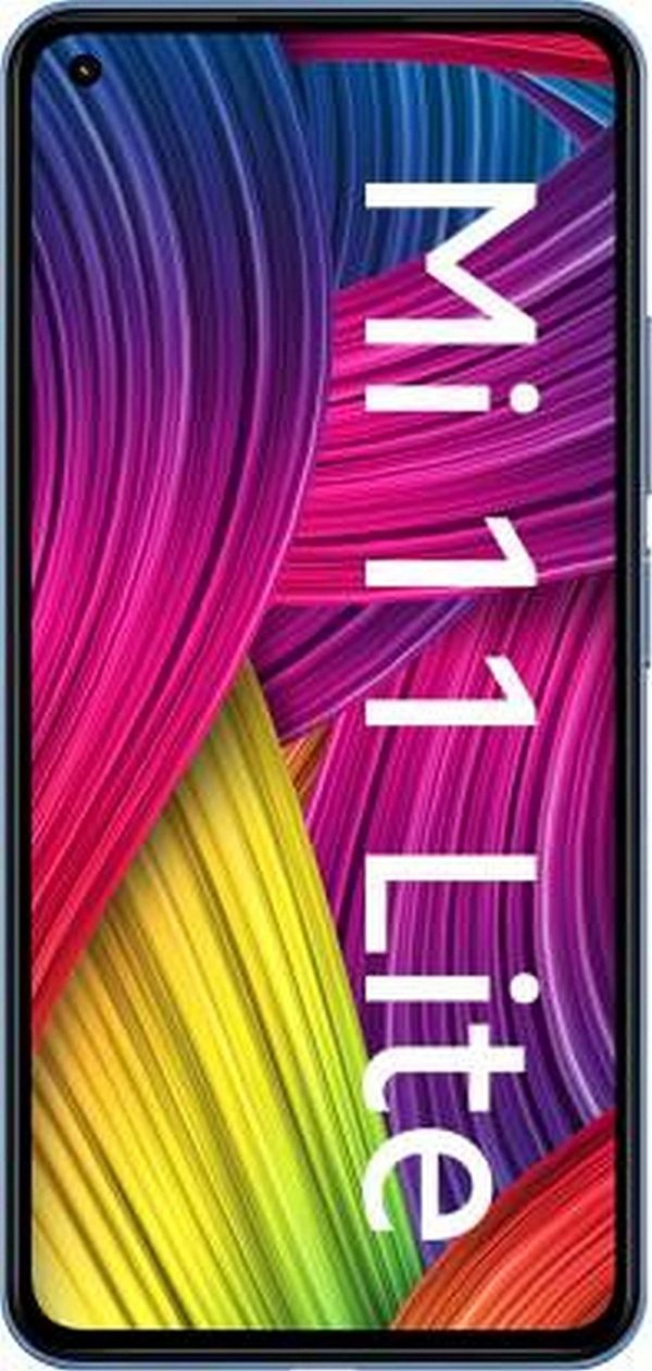 (Refurbished) Mi 11 Lite (Jazz Blue, 6GB RAM, 128GB Storage) Fashion