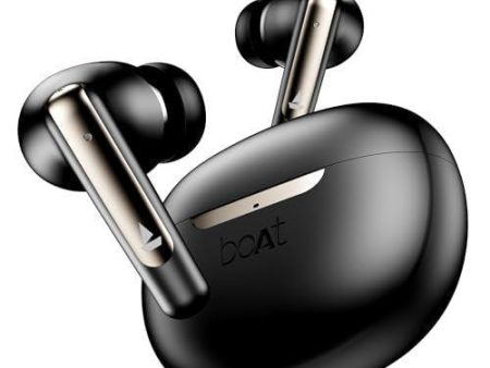 boAt Airdopes 141 ANC TWS in Ear Earbuds with 32 Db ANC, 42 Hrs Playback, 50Ms Low Latency Beast Mode, Iwp Tech,Quad Mics with Enx,ASAP Charge,USB Type-C Port & Ipx5(Gunmetal Black) Cheap