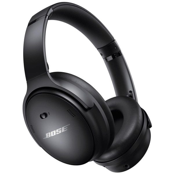 Bose Quietcomfort 45 Bluetooth Wireless Over Ear Headphones with Mic Noise Cancelling - Triple Black on Sale