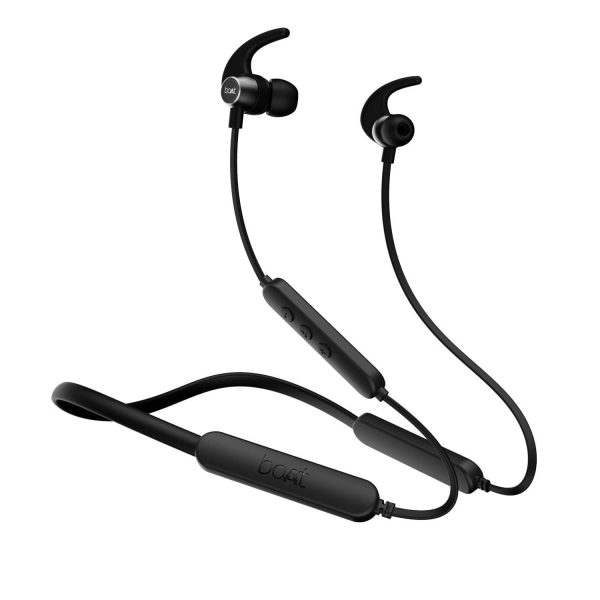 boAt Rockerz 258 Pro+ Bluetooth in Ear Earphones with Upto 60 Hours Playback, ASAP Charge, IPX7, Dual Pairing and Bluetooth v5.0(Active Black) Sale