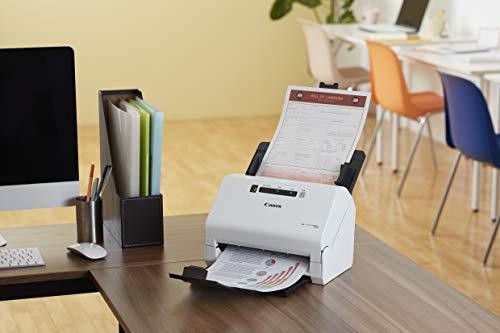 Canon imageFORMULA R40 Office Document Scanner For PC and Mac, Color Duplex Scanning, Easy Setup For Office Or Home Use, Includes Scanning Software Cheap