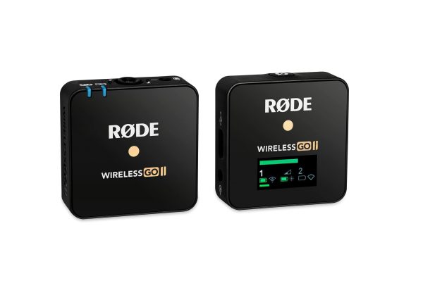 Rode Wireless GO II Single Channel Wireless Microphone System, Black (Model Number : Wireless Go II Single) on Sale