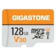 [Gigastone] 128GB Micro SD Card, 4K Video Pro, GoPro, Surveillance, Security Camera, Action Camera, Drone, 95MB s MicoSDXC Memory Card UHS-I V30 Class 10 Supply