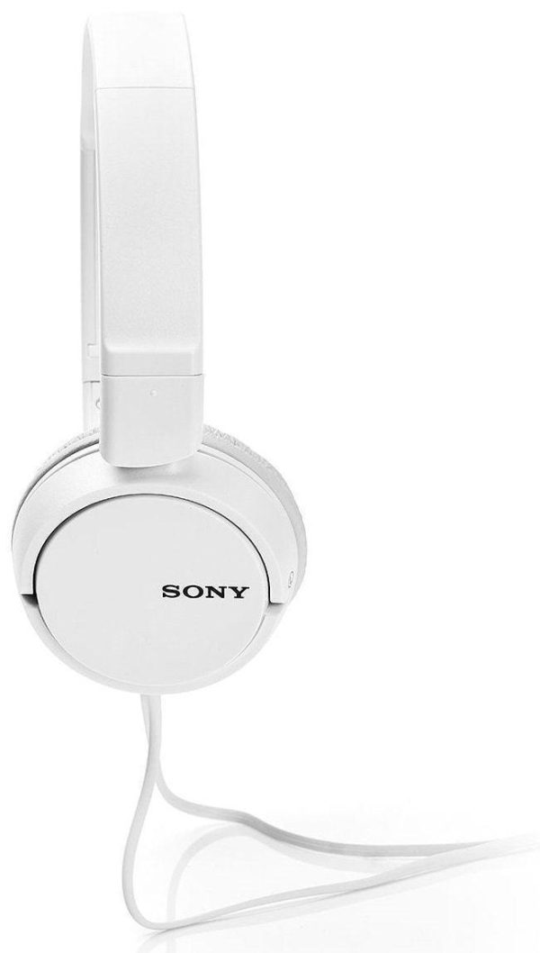 Sony MDR-ZX110A Wired On Ear Headphone without Mic (White) Supply