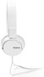 Sony MDR-ZX110A Wired On Ear Headphone without Mic (White) Supply