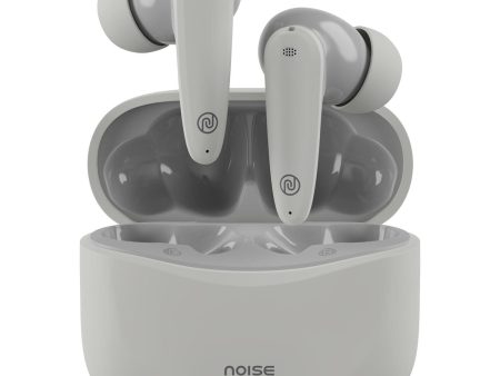 Noise Buds VS106 Truly Wireless in-Ear Earbuds with 50H Playtime, Quad Mic with ENC, Instacharge(10 min=200 min),Ultra-Low Latency(up to 40ms), 10mm Driver, and BT v5.3 (Cloud White) For Discount