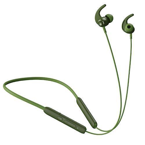 boAt Rockerz 268 Bluetooth in Ear Earphones with Beast™ Mode, ENx™ Mode, ASAP™ Charge, Upto 25 Hours Playback, Signature Sound, BTv5.2 & IPX5(Fern Green) Supply