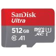 SanDisk 512GB Ultra MicroSDXC UHS-I Memory Card - 100MB s, C10, U1, Full HD, A1, Micro SD Card - SDSQUAR-512G-GN6MN Online now