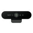 Logitech Brio 4K Ultra Hd Webcam Digital Zoom 5x with Right Light 3 with HDR, Black Online Sale