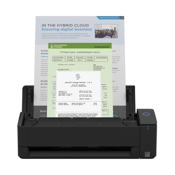 Fujitsu ScanSnap iX1300 Compact Wireless or USB Double-Sided Color Document, Photo & Receipt Scanner with Auto Document Feeder and Manual Feeder for Mac or PC, Black Online Hot Sale