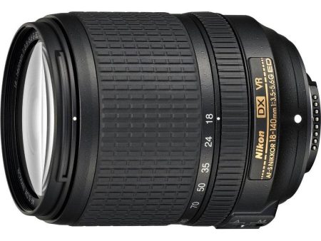 Nikon Af-S Dx Nikkor 18-140Mm F 3.5-5.6 G Ed Vr Zoom Lens for DSLR Camera - Black Sale