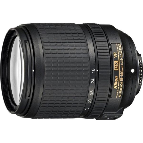 Nikon Af-S Dx Nikkor 18-140Mm F 3.5-5.6 G Ed Vr Zoom Lens for DSLR Camera - Black Sale