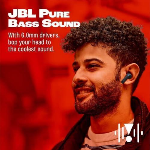 JBL Tune 230NC TWS, Active Noise Cancellation Earbuds with Mic, Massive 40 Hrs Playtime with Speed Charge, Adjustable EQ APP, 4Mics for Perfect Calls, Google Fast Pair, Bluetooth 5.2 (Black) Hot on Sale