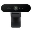 Logitech Brio 4K Ultra Hd Webcam Digital Zoom 5x with Right Light 3 with HDR, Black Online Sale