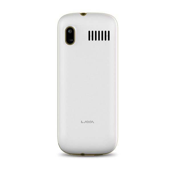 (Refurbished) Lava A3 Vibe Dual Sim Mobile with 1750 mAh Big Battery, 32 GB Expandable Storage and Vibrate Mode White Beige Sale