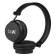 boAt Rockerz 410 Bluetooth Headphone with Super Extra Bass, Up to 8H Playtime, Dual Connectivity Modes, Foldable Earcups and Lightweight Design (Carbon Black) Online Sale