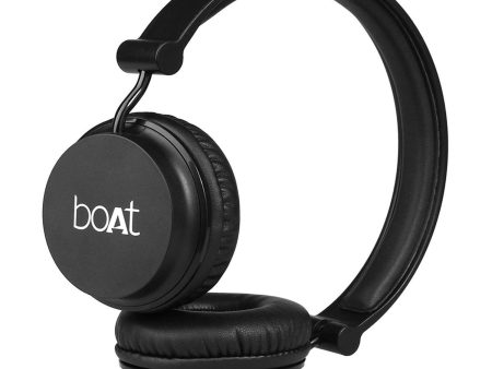 boAt Rockerz 410 Bluetooth Headphone with Super Extra Bass, Up to 8H Playtime, Dual Connectivity Modes, Foldable Earcups and Lightweight Design (Carbon Black) Online Sale