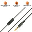 JBL C200SI, Premium in Ear Wired Earphones with Mic, Signature Sound, One Button Multi-Function Remote, Premium Metallic Finish, Angled Earbuds for Comfort fit (Gun Metal) on Sale