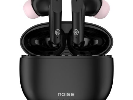 Noise Buds VS104 Truly Wireless Earbuds with 45H of Playtime, Quad Mic with ENC, Instacharge(10 min=200 min), 13mm Driver,Low Latency, BT v5.2 (Charcoal Black) on Sale