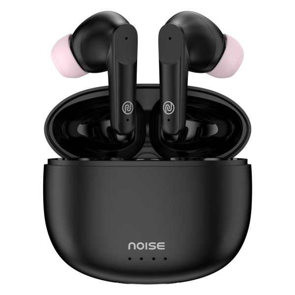 Noise Buds VS104 Truly Wireless Earbuds with 45H of Playtime, Quad Mic with ENC, Instacharge(10 min=200 min), 13mm Driver,Low Latency, BT v5.2 (Charcoal Black) on Sale