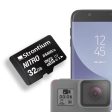 Strontium Nitro 32GB Micro SDHC Memory Card 85MB s UHS-I U1 Class 10 High Speed for Smartphones Tablets Drones Action Cams (SRN32GTFU1QR) Online Sale