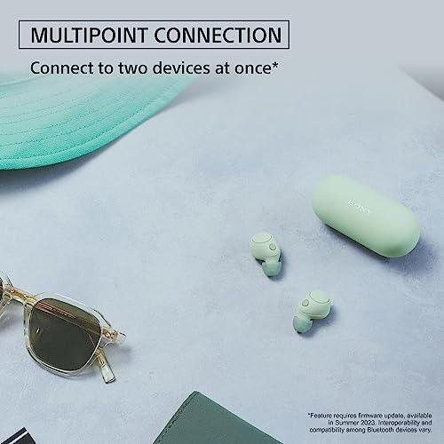 Sony WF-C700N Bluetooth Truly Wireless Active Noise Cancellation in Ear Earbuds,360 RA, Multipoint Connection, 10 mins Super Quick Charge, 15hrs Battery, IPX4 Rating, Fast Pair, App Support-Sage Green Online