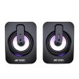 Ant Esports GS170 Gaming Speaker for PC, Stereo 2.0 USB Powered Desktop Speaker with 3.5 mm Aux-in, in-line Volume Control, RGB LED Lights Mini Multimedia Speakers for PC, Laptop, Tablet, Cellphone Hot on Sale