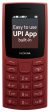 (Refurbished) Nokia All-New 105 Dual Sim Keypad Phone with Built-in UPI Payments, Long-Lasting Battery, Wireless FM Radio | RED Cheap