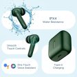 boAt Airdopes 141 Bluetooth TWS in Ear Earbuds with 42H Playtime,Low Latency Mode for Gaming, ENx Tech, IWP, IPX4 Water Resistance, Smooth Touch Controls(Olive Green) Sale