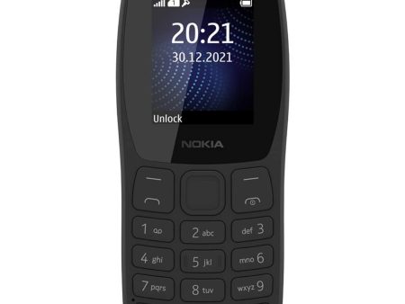 (Refurbished) Nokia 105 Classic | Single Sim Keypad Phone with Built-in UPI Payments, Long-Lasting Battery, Wireless FM Radio, Charger in-Box | Charcoal Supply