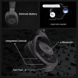 boAt Rockerz 550 Over Ear Bluetooth Headphones with Upto 20 Hours Playback, 50MM Drivers, Soft Padded Ear Cushions and Physical Noise Isolation, Without Mic (Black) Hot on Sale