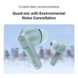 Noise Buds VS104 Truly Wireless Earbuds with 45H of Playtime, Quad Mic with ENC, Instacharge(10 min=200 min), 13mm Driver,Low Latency, BT v5.2 (Mint Green) Online Sale