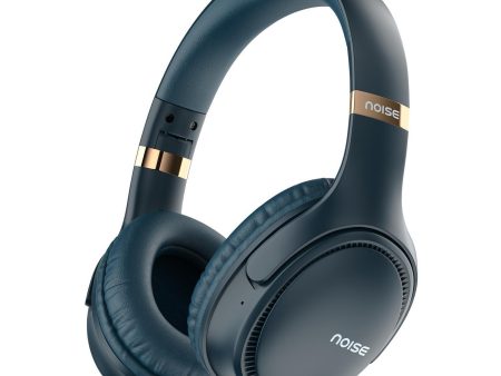 Noise Newly Launched Three Wireless On-Ear Headphones with 70H Playtime, 40mm Driver, Low Latency(up to 45ms),Dual Pairing, BT v5.3 (Space Blue) Sale