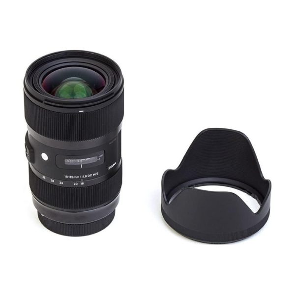 Sigma 18-35mm f 1.8 Lens DC for Canon (Black) Sale