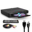 Majority DVD Player for TV with HDMI Input | Multi-Connection & Multi-Region | Slim Design with Remote Control For Cheap