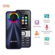 (Refurbished) Micromax S116, Dual Sim Keypad with Long Lasting Battery & Dedicated Notification Ring, Wireless FM with Auto Call Recording | Blue Cheap