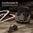 Boult Audio Z40 True Wireless in Ear Earbuds with 60H Playtime, Zen™ ENC Mic, Low Latency Gaming, Type-C Fast Charging, Made in India, 10mm Rich Bass Drivers, IPX5, Bluetooth 5.3 Ear Buds TWS (Brown) Online now