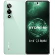 (Refurbished) Lava Storm 5G (Gale Green, 8GB RAM, 128GB ROM)|50MP+8MP Ultrawide Dual Camera|16MP FrontCamera|6.78  FHD+ Punch Hole Display|5000 mAh Battery|33W Fast Charging|Upto 16GB ExpandableRAM|Clean Android For Discount