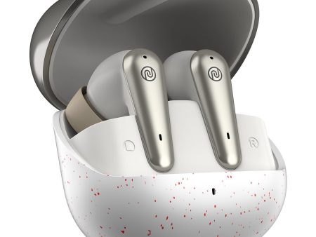 Noise Buds X Prime in-Ear Truly Wireless Earbuds with 120H of Playtime, Quad Mic with ENC, Instacharge(10 min=200 min),Premium Dual Tone Finish, 11mm Driver, BT v5.3(Champagne White) Online