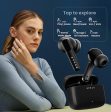 Boult Audio Z60 Truly Wireless in Ear Earbuds with 60H Playtime, 4 Mics ENC Clear Calling, 50ms Low Latency Gaming, 13mm Bass Driver, Type-C Fast Charging, IPX5 ear buds TWS Bluetooth 5.3(Raven Black) Sale