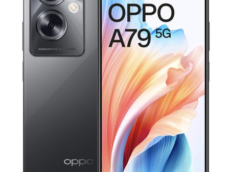 (Refurbished) Oppo A79 5G (Mystery Black, 8GB RAM, 128GB Storage) | 5000 mAh Battery with 33W SUPERVOOC Charger | 50MP AI Rear Camera | 6.72  FHD+ 90Hz Display | with No Cost EMI Additional Exchange Offers Online Hot Sale