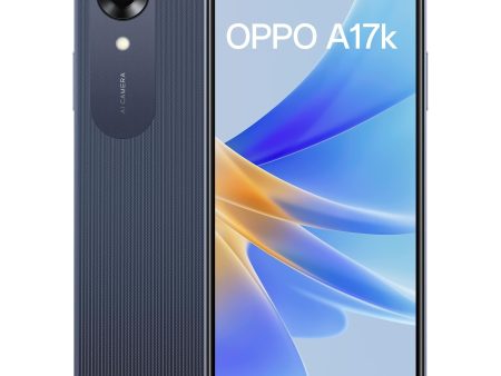 (Refurbished) Oppo A17k (Navy Blue, 3GB RAM, 64GB Storage) Cheap