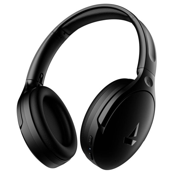 boAt Rockerz 551ANC Hybrid Active Noise Cancellation Headphones with Up to 100H Playtime, ASAP™ Charge, Ambient Sound Mode &Dual EQ Modes, ENx™ Technology(Stellar Black) For Cheap