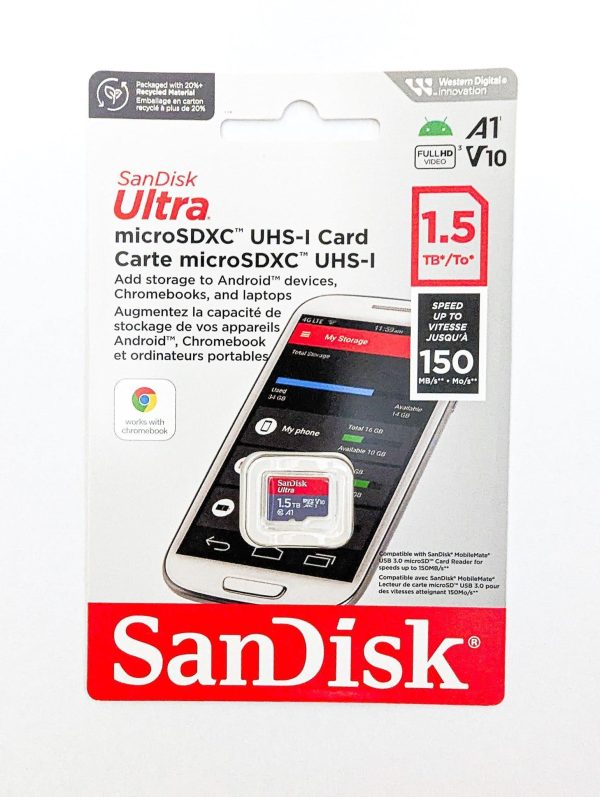 SanDisk Ultra® microSDXC™ UHS-I Memory Card, 1.5TB, Up to 150MB s on Sale