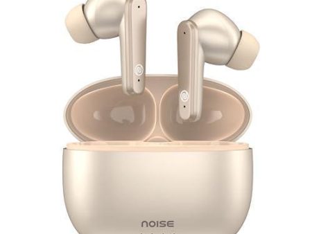 Noise Buds VS104 Max Truly Wireless in-Ear Earbuds with ANC(Up to 25dB),Up to 45H Playtime, Quad Mic with ENC, Instacharge(10 min=180 min), 13mm Driver, BT v5.3 (Rose Gold) Supply