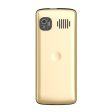 (Refurbished) Motorola a50G - Dual Sim Keypad Mobile with Expandable Memory Upto 32GB, Rear Camera, 1750 mAh Big Battery, 6 Indian Languages Input Support (Gold) Cheap