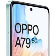 (Refurbished) Oppo A79 5G (Glowing Green, 8GB RAM, 128GB Storage) | 5000 mAh Battery with 33W SUPERVOOC Charger | 50MP AI Rear Camera | 6.72  FHD+ 90Hz Display | with No Cost EMI Additional Exchange Offers Online